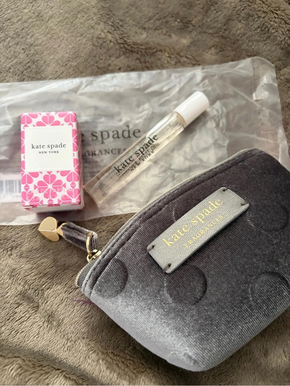 kate spade Bloom Perfumed set — Pink